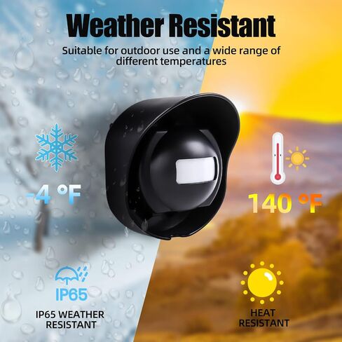 Motion Sensor Alarm,Wireless Driveway Alarm Indoor Home Security Business Detector Alert System -Monitor&Protect Property - 2 Receiver and 3 PIR Sensor-38 Chime Tunes in Saudi Arabia