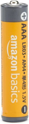Amazon Basics AAA Long-Lasting Alkaline Batteries, 36-Count, 1.5 Volt, Reliable Performance, 10-Year Shelf Life, Emergency Storage in Kuwait