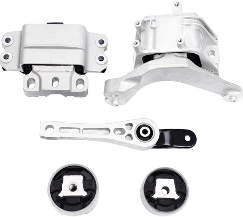 Engine Motor & Transmission Mount Compatible with 2010 2011 2012 2013 kia Soul 1.6L 2.0L L4 AUTO Reuse Bracket Set 3pc OE:A7190 A71078WO A71020 in Kuwait