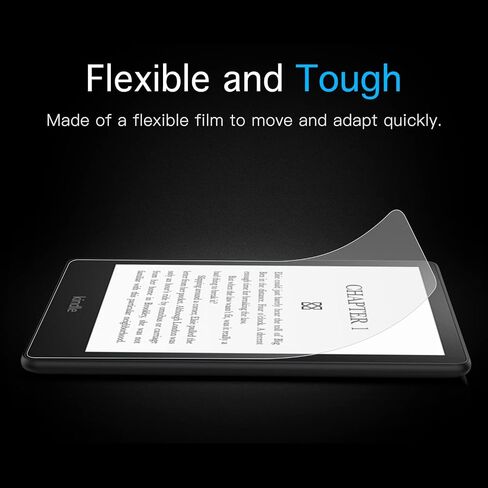 MoKo 2-Pack Screen Protector for 6.8" Kindle Paperwhite (11th Generation-2023/2021) and Kindle Paperwhite Signature Edition, Anti-Glare Premium PET Protective Film Full-Coverage Matte Screen Protector in Saudi Arabia
