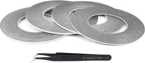 2mm / 3mm x 50M LCD Repair Tape Phone Screen Adhesive Tape LCD Touch Screen Repair Tape with 1 Tweezers for Cell Phone, iPad, Tablets, Laptops, LCD Screen in Saudi Arabia