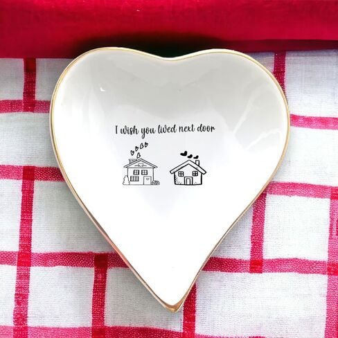 Ring Dish | Ring Trinket | Ring Holder with a meaningful message for Best Friend, Bestie, Unbiological Sister, Soul Sister, Colleague in Birthday, Wedding, Christmas, Graduation Day in Kuwait