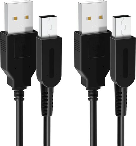 3DS USB Charger Cable Power Cord for New 3DS/New 3DS XL/3DS XL/3DS/New 2DS XL/New 2DS/2DS XL/2DS/ DSi/DSi XL (3.9ft/120cm) (1) in Saudi Arabia