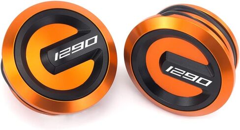 For KTM 1290 Super Adventure 2015-2022 1290 Super Duke R 2014-2022 Frame Hole Cover Caps Plug Decorative Frame Cap Motorcycle Accessories (Black) in Kuwait
