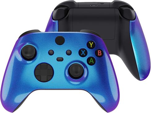 غلاف مقابض القضبان الجانبية المتطرفة لوحدة التحكم اللاسلكية Xbox Core، جزء بديل للحبوب الخشبية، غطاء أمامي لمقابض الغطاء لوحدة تحكم Xbox Series X & S [باستثناء وحدة التحكم] in Saudi Arabia