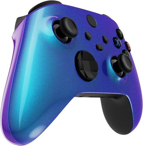 غلاف مقابض القضبان الجانبية المتطرفة لوحدة التحكم اللاسلكية Xbox Core، جزء بديل للحبوب الخشبية، غطاء أمامي لمقابض الغطاء لوحدة تحكم Xbox Series X & S [باستثناء وحدة التحكم] in Saudi Arabia
