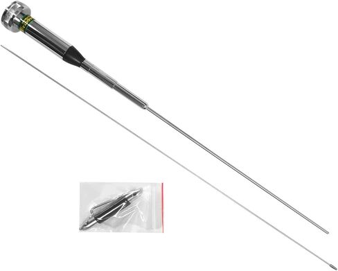 Authentic Genuine Nagoya UT-72 Super Loading Coil 20-Inch Magnetic Mount (Heavy Duty) VHF/UHF (144/430Mhz) Antenna PL-259, Includes Additional SMA Adaptor for BTECH and BaoFeng Handheld Radios in Saudi Arabia