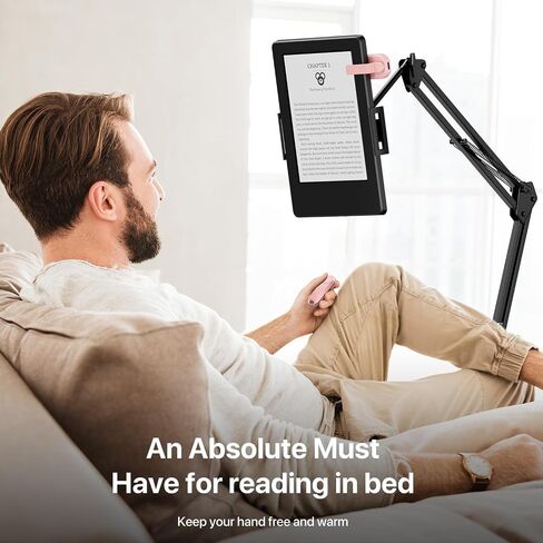 RF Remote Control Page Turner for Kindle Paperwhite Oasis eReaders Kobo,Camera Video Recording Remote Triggers, Page Turner for ipad Tablets Reading Novels Comics (Pink) in Saudi Arabia