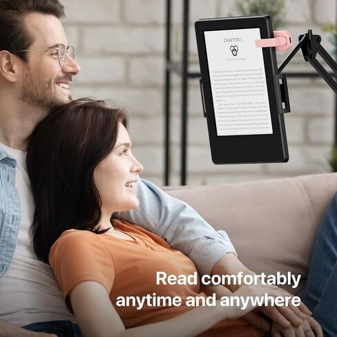 RF Remote Control Page Turner for Kindle Paperwhite Oasis eReaders Kobo,Camera Video Recording Remote Triggers, Page Turner for ipad Tablets Reading Novels Comics (Pink) in Saudi Arabia