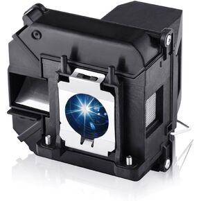 EWO'S ELP68 Replacement Lamp Bulb for Epson-ELPLP68-PowerLite-Home-Cinema 3020 3020E 3010 3010E Projectors, with Housing