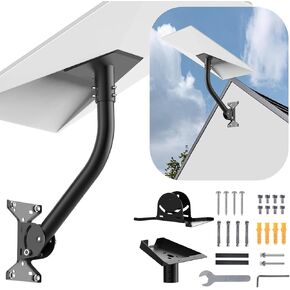 Gen 3 Starlink Mount, Adjustable Heavy Duty Starlink Gen 3 Mount, Starlink Roof Mount, Starlink Pole Mount, Starlink Mounting Kit for Starlink Internet Kit Satellite