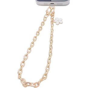 Beaded Phone Charm Strap Phone Wrist Strap Handmade Cellphone Lanyard with Tether Tab Wristlet Bracelet Phone Chain Strap