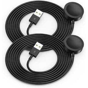 2Pack Upgraded for Apple Watch Charger USB Magnetic Wireless Fast iWatch Charger Portable Compatible with iWatch Ultra/Series 10/9/8/7/6/SE/SE2/5/4/3/2/1-[3.3FT]