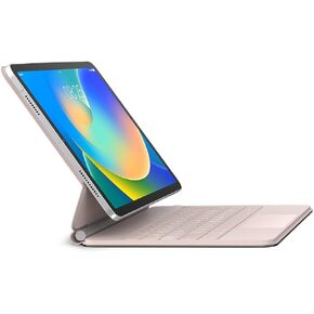 حافظة لوحة المفاتيح لجهاز iPad الجيل العاشر 2022 - حافظة لوحة مفاتيح مغناطيسية على الطراز السحري مع لوحة تتبع متعددة اللمس متوافقة مع iPad 10.9 بوصة الجيل العاشر - حامل ناتئ عائم - حافظة لوحة مفاتيح لاسلكية