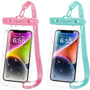 Waterproof Phone Pouch Bag - 7.5in Water Proof Cell Phone Case for Beach Travel Must Haves, Waterproof Phone Holder with Lanyard for iPhone 16 15 14 Pro Max Galaxy S24 S23 Pixel 7a, Cruise Essentials in Saudi Arabia