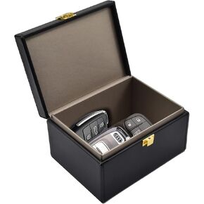 briidea Faraday Box Key Fob Protector, RFID Signal Blocking Box, Faraday Box Signal Blocking Shielding Box for Car Key
