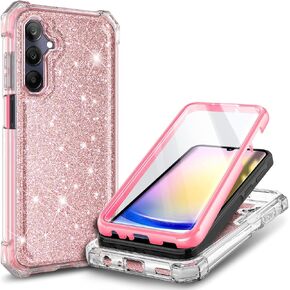 Designed for Gabb Phone 4 Pro Case with [Built-in Screen Protector], [16FT Military Grade Drop Tested] Full-Body Protective Shockproof Rugged Bumper Phone Case (Marble Fantasy)