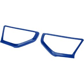 1 Pair a Pillar Speaker Cover Trim for Jeep Wrangler JL JLU 18-24 Window a Pillar Front Speaker Cover Stereo Audio Frame Trims ABS Blue