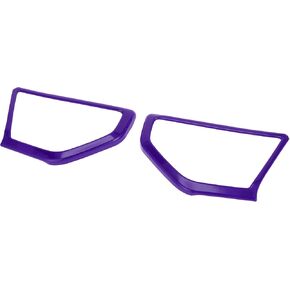 1 Pair a Pillar Speaker Cover Trim for Jeep Wrangler JL JLU 18-24 Window a Pillar Front Speaker Cover Stereo Audio Frame Trims ABS Purple