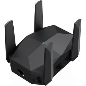 2024 Newest AX3000 WiFi 6 Range Extender, WiFi Extender Signal Booster with Gigabit Ethernet Port, Dual Band (2.4G&5.8G) WiFi Repeater Cover up to 13888sp.ft, Faster Speed and Wider Cover, Quick Setup