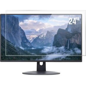 F FORITO 2-Pack 24 inch Anti Glare Computer Screen Protector, Matte Computer Screen Cover Compatible with 24" Sceptre/HP/KOORUI/Dell/ViewSonic/BenQ/LG/SAMSUNG/ASUS Desktop with 16:9 Aspect Ratio