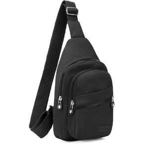 حقيبة ظهر صغيرة بحزام حول الجسم، حقيبة الصدر Daypack Fanny Pack حقيبة كروس للجسم للتنزه في الهواء الطلق والسفر