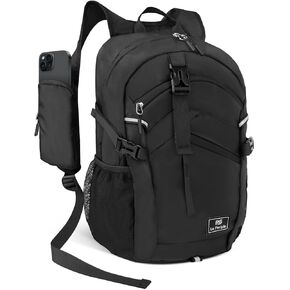Small Hiking Backpack, 20L Lightweight Travel Backpack with Phone Pocket, Hiking Daypack for Women Men,Beige