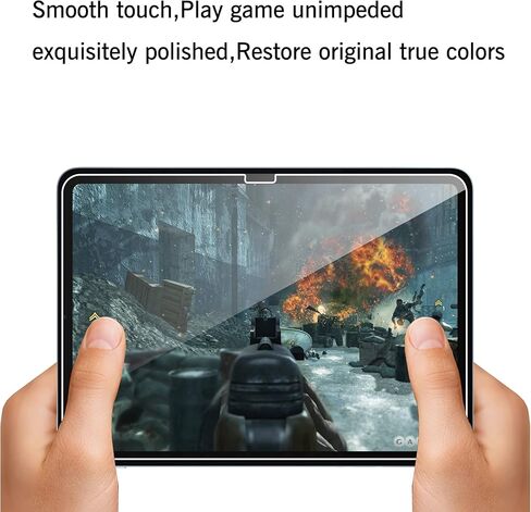 واقي شاشة Ailun مكون من قطعتين لجهاز iPad الجيل العاشر مقاس 10.9 بوصة شاشة 2022 من الزجاج المقسى [متوافق مع معرف الوجه وقلم Apple Pencil] حافظة فائقة الحساسية [عبوة من قطعتين] in Kuwait