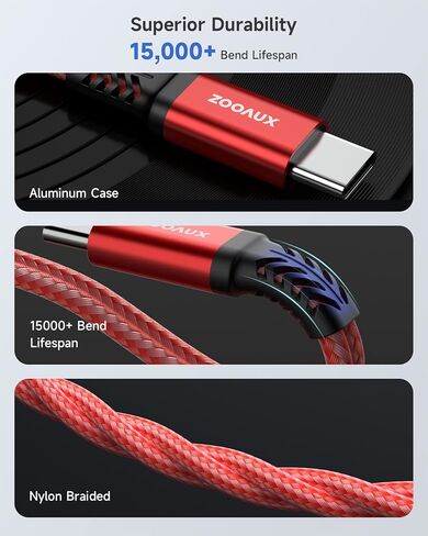 ZOOAUX USB C to 3.5mm Headphone and Charger Adapter,2 in 1 USB C to Aux Audio Jack with PD 60W Fast Charging Dongle Cable Cord for Galaxy S23/S22/S21/S20 Ultra, iPad Pro,Pixel(Black) in Kuwait