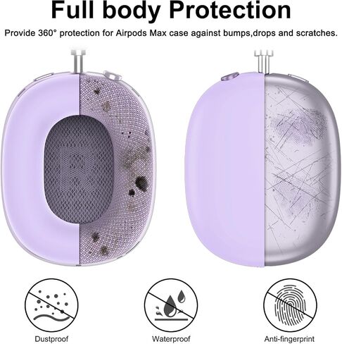 غطاء حماية من السيليكون لسماعات AirPods Max 2 / AirPods Max (أسود) in Kuwait