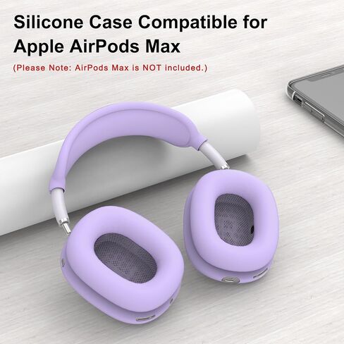 غطاء حماية من السيليكون لسماعات AirPods Max 2 / AirPods Max (أسود) in Kuwait
