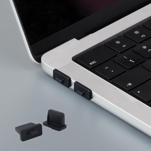Cable Matters 20-Pack USB Port Covers in Black (USB Dust Cover, USB Port Caps, USB Anti Dust Cover, USB-A Port Protector Plug) in Saudi Arabia