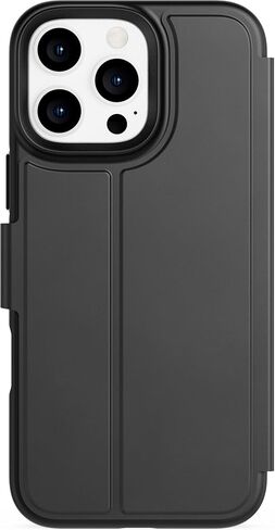 Tech21 EvoLite Wallet for iPhone 16 Pro Max 3 Card Slot Wallet - Impact Protection Case - in Black in Kuwait