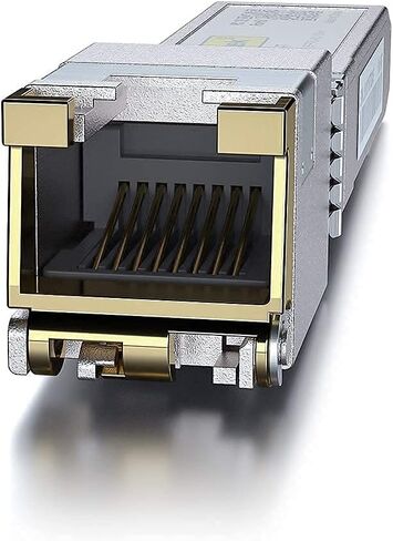 10Gtek 𝟭𝟬𝗚𝗕𝗮𝘀𝗲-𝗧 SFP+ to RJ-45 Transceiver, 10Gbe SFP+ Copper Ethernet CAT6a Module, up to 30m, for Cisco SFP-10G-T-S, Ubiquiti UniFi UF-RJ45-10G, Fortinet, TP-Link TL-SM5310-T and More in Saudi Arabia