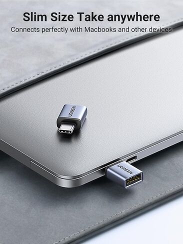محول UGREEN USB إلى USB C بسرعة 10 جيجابت في الثانية، 2 حزمة محول USB C إلى USB USB C 3.2 Gen 2 ذكر إلى USB A أنثى محول متوافق مع iPhone 16 15 Pro/Samsung/MacBook Pro/Air/iPad Pro، Thunderbolt 4/3، رمادي in Saudi Arabia