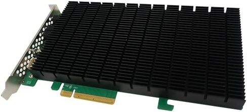 HighPoint Technologies 2-Port M.2 SSD6202A NVMe Boot RAID Controller for VMware ESXi & Virtualization Systems, Green in Kuwait