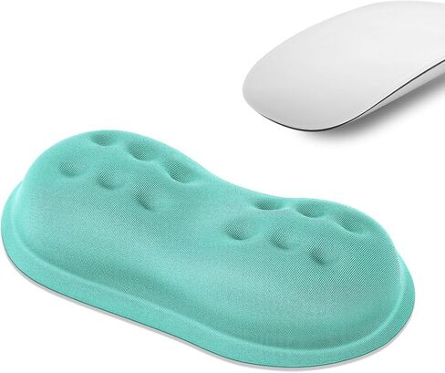 VANKEY Mouse Wrist Rest, Desk Wrist Pad for Mouse, Comfortable Computer Mouse Wrist Support, Ergonomic Wrist Rest with Memory Foam Fillings, Non-Slip Base (Black) in Saudi Arabia