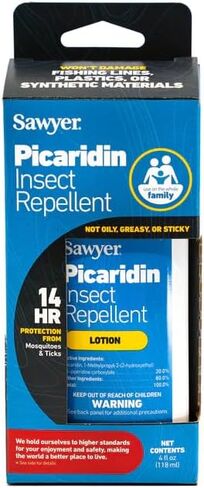 Sawyer Products SP564 Premium Insect Repellent with 20% Picaridin, Lotion, 4-Ounce in Saudi Arabia