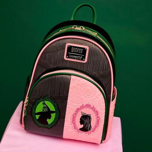 Loungefly Universal: Wicked - حقيبة ظهر صغيرة Glinda and Elphaba، حصرية من Amazon in Saudi Arabia