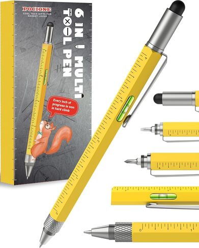 Stocking Stuffers for Men Multitool Pen: Mens Gifts for Christmas Unique White Elephant Gifts for Adults Useful, Gifts for Men Dads Who Want Nothing, Cool Gadgets EDC Tools for Men Birthday Gift Ideas in Kuwait