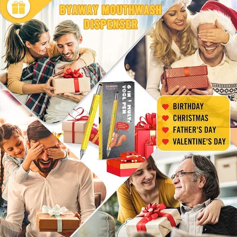Stocking Stuffers for Men Multitool Pen: Mens Gifts for Christmas Unique White Elephant Gifts for Adults Useful, Gifts for Men Dads Who Want Nothing, Cool Gadgets EDC Tools for Men Birthday Gift Ideas in Kuwait
