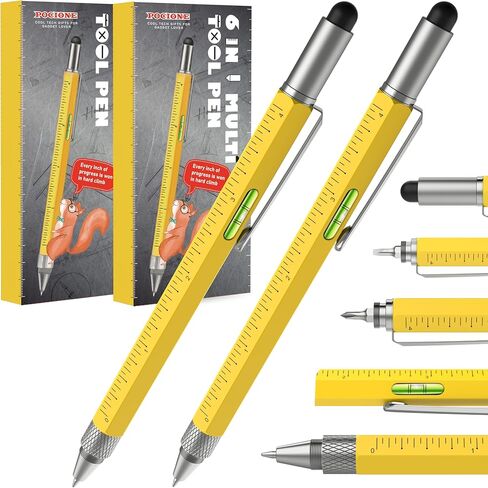 Stocking Stuffers for Men Multitool Pen: Mens Gifts for Christmas Unique White Elephant Gifts for Adults Useful, Gifts for Men Dads Who Want Nothing, Cool Gadgets EDC Tools for Men Birthday Gift Ideas in Kuwait