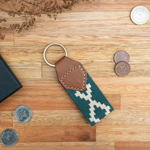 GauchoLife Leather and Woven Key Fob or Key Chain in Saudi Arabia