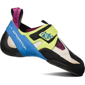 حذاء La Sportiva للسيدات لتسلق الصخور Skwama، أخضر تفاحي/أزرق كوبالت، 3 in Kuwait