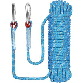 8/10/12mm x 5/10/20/30meter Static Rope Climbing Rope Marine Rope Anchor Rope Boat Rope Rappelling Rope Float Rope Tree Swing Rope Reflective