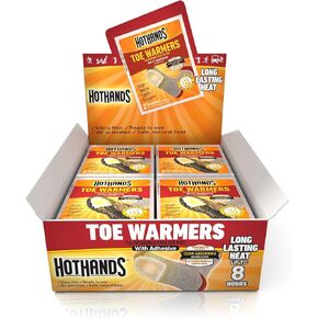 HotHands Toe Warmers - Long Lasting, Odorless, Air Activated - Up to 8 Hours of Heat - 40 Pair