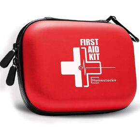 [New Upgrade] First Aid Trauma Kit,Comprehensive First Aid Kit with Labelled Compartments, Molle System Emergency Kits for Cars, Home, Office, Backpacking, Camping, Traveling, and Cycling