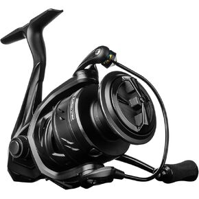 M1 Spinning Reel, Freshwater Fishing Reels Spinning, 9+1 Ball Bearings, 26.5LBs Max Drag, 5.2:1 Gear Ratio, Graphite Frame, CNC Aluminum Spool, 500 to 5000 Series, Handle Interchangeable