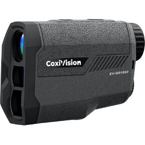 Rangefinder with Slope for Golf & Hunting, 1000/1300 Yards High-Precision Range Finder, 6X Magnification, Pin-Seeker & Flag-Lock & Vibration, Bow/Rifle Mode, Angle Compensation