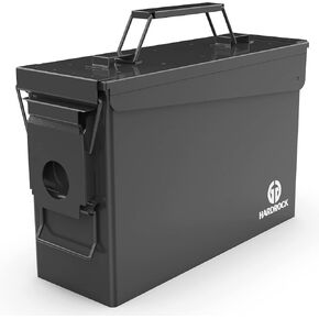 HARDROCK 30 50 Cal Ammo Can Metal 9mm Ammo Box Storage Crate case for Shotgun Bullet Rifle Nerf Ammunition Waterproof case-Gard Organizer